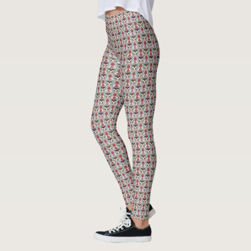 Sugar Skulls Graphic Leggings