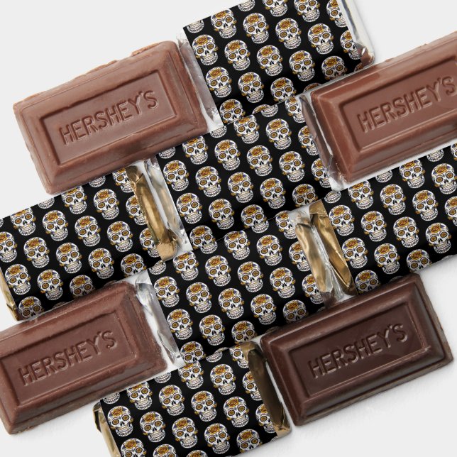 Sugar skulls Halloween treats Hershey's Miniatures (Assorted)