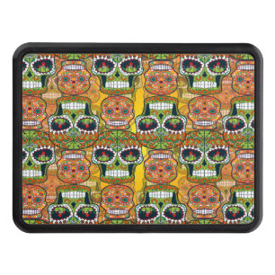 Sugar Skulls Hitch Cover