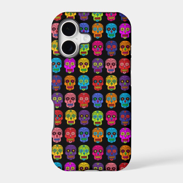 Sugar Skulls iPhone Case (Back)