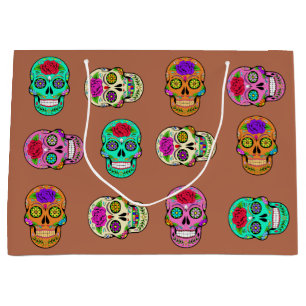 Sugar Skulls Large Gift Bag