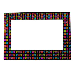 Sugar Skulls Magnetic Picture Frame