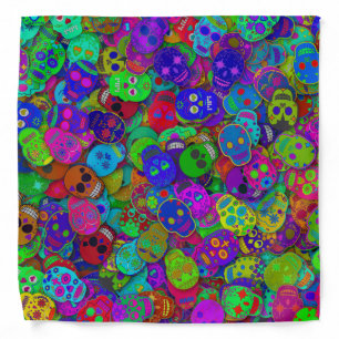 Sugar Skulls Mayhem Bandana