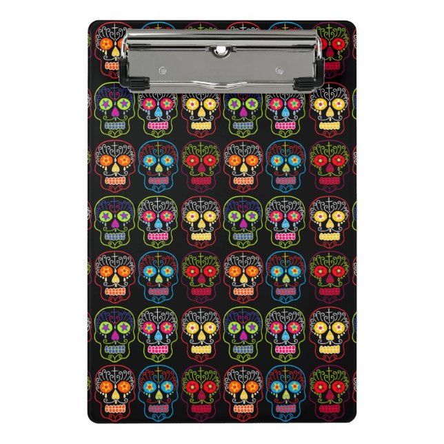 Sugar Skulls Mini Clipboard (Front)