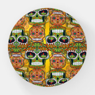Sugar Skulls Paperweight