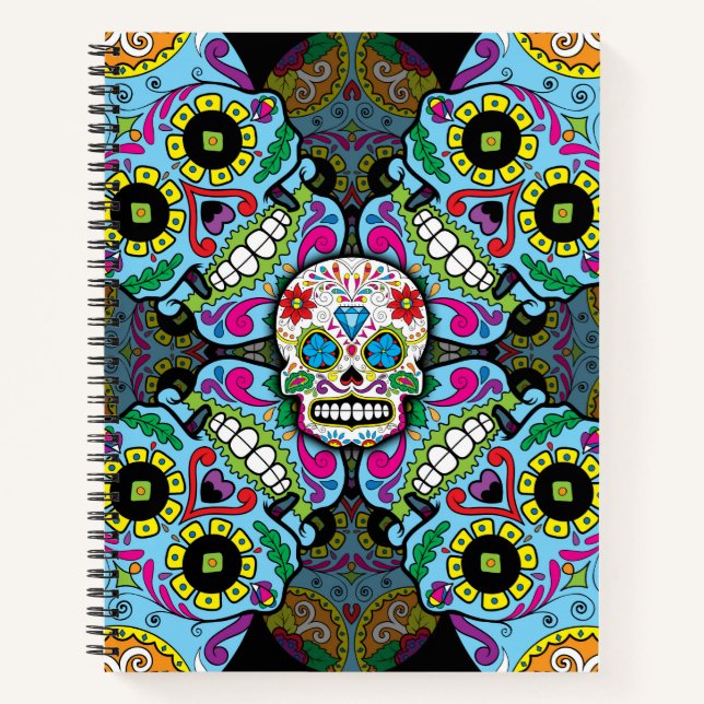 Sugar Skulls Pattern Notebook (Front)