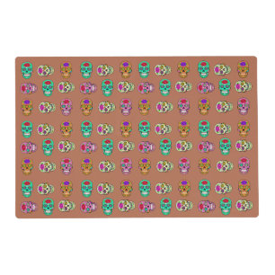 Sugar Skulls Placemat