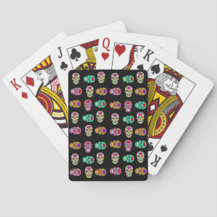 Sugar Skulls Poker Cards