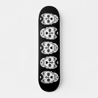 sugar skulls skateboard deck
