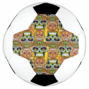 Sugar Skulls Soccer Ball