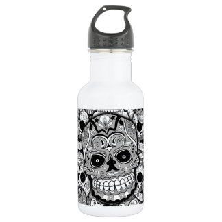 Sugar Skulls Stainless Steel Water Bottle