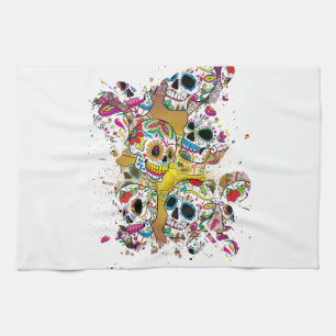 Sugar Skulls Towel