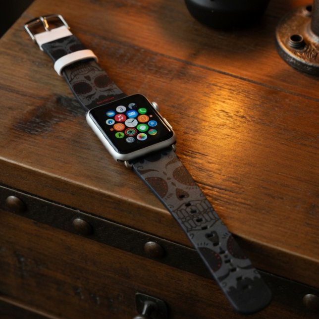 Sugar Skully Apple Watch Band (Creator Uploaded)