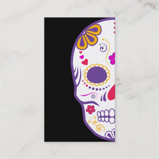 Customizable sugar skullz : 1 business card