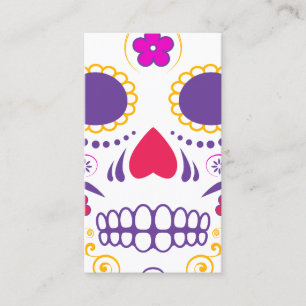 sugar skullz : 1 business card
