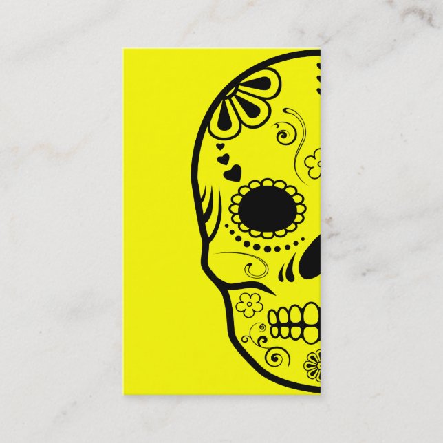 sugar skullz : 1 business card (Front)
