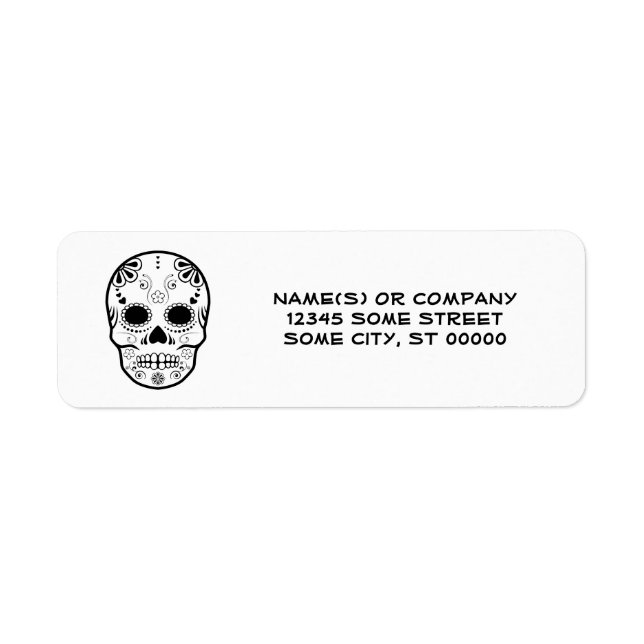 sugar skullz : 1 label (Front)