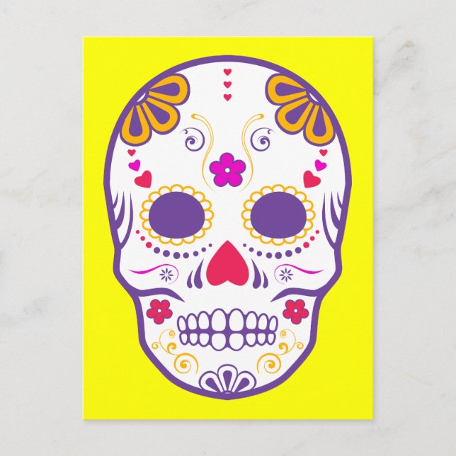 sugar skullz : 1 postcard (Front)