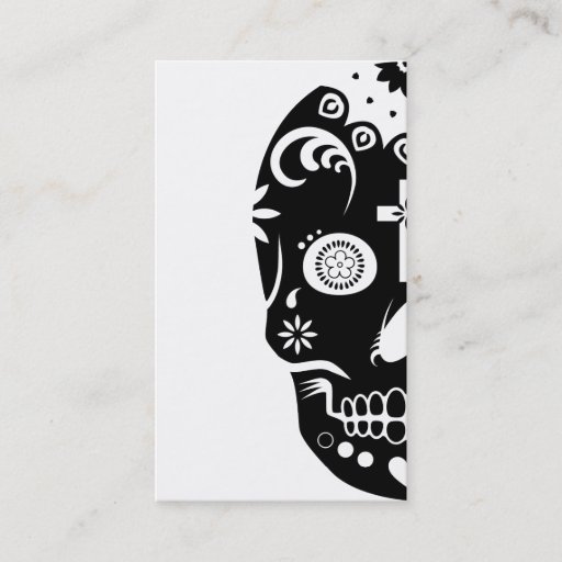 Customizable sugar skullz : 2 business card template