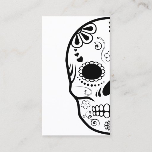 Customizable sugar skullz : 1 business card templates
