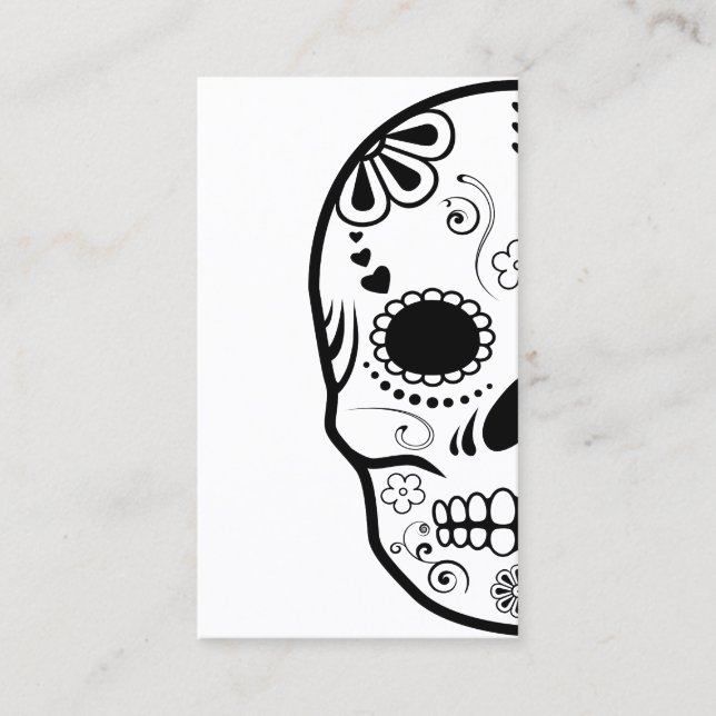 sugar skullz business card (Front)