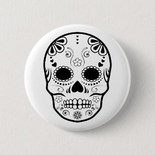 sugar skullz button