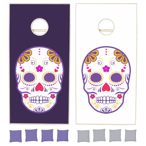 Sugar Skullz Cornhole Set