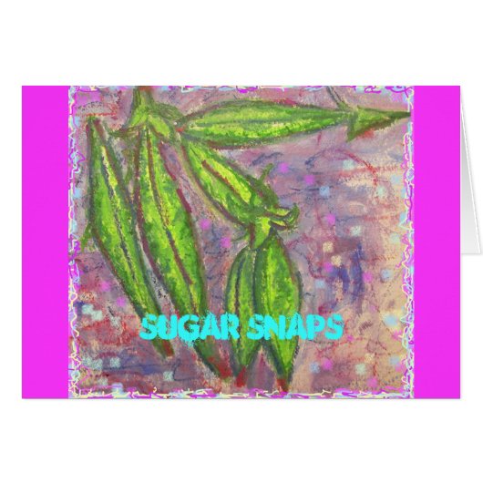 Sugar Snaps Cards (Front Horizontal)