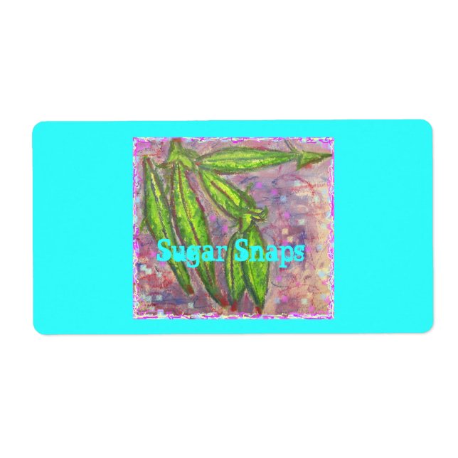 Sugar Snaps Label (Front)