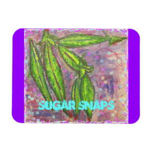 Sugar Snaps Magnet