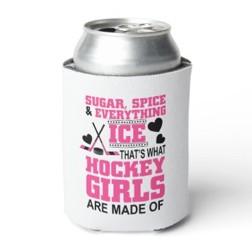 sugar spice and everything ice girls hockey can cooler