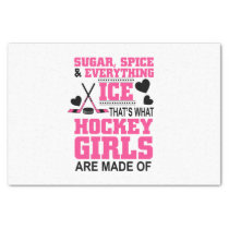 sugar spice and everything ice girls hockey tissue paper