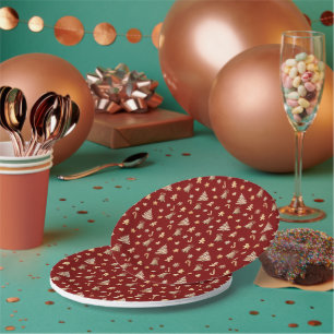 Sugar & spice Christmas! Paper Plates