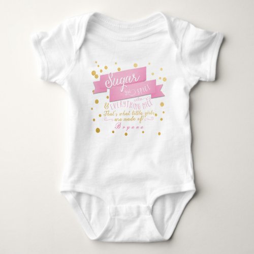 Sugar Spice  Everything Nice Personalized Shirt