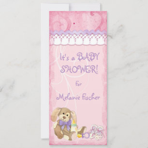 Sugar & Spice, Girl Baby Shower Invitation