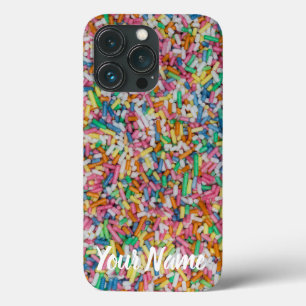 Sugar sprinkles colorful background gift iPhone 13 pro case