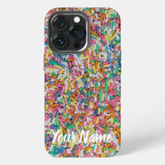 Sugar sprinkles colorful background gift iPhone 13 pro case