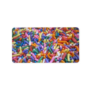 Sugar Sprinkles Label