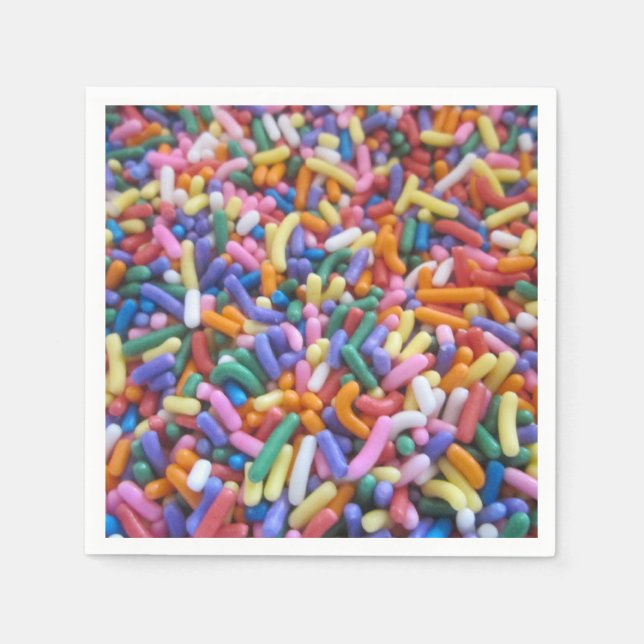 Sugar Sprinkles Paper Napkins (Front)