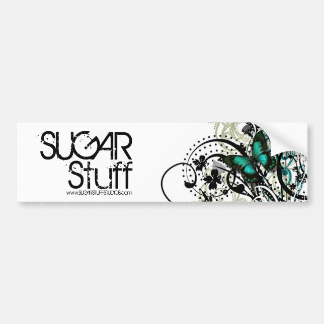 SUGAR Stuff Studios Bumper Sticker (Front)