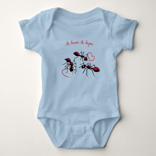 Sugar-Sweet Baby T-Shirt Baby Bodysuit (Front)