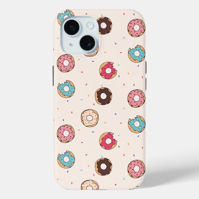 Sugar Sweet Donut Pattern Case-Mate iPhone Case (Back)