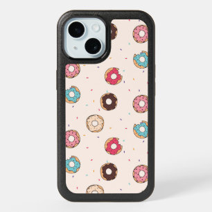 Sugar Sweet Donut Pattern iPhone 15 Case
