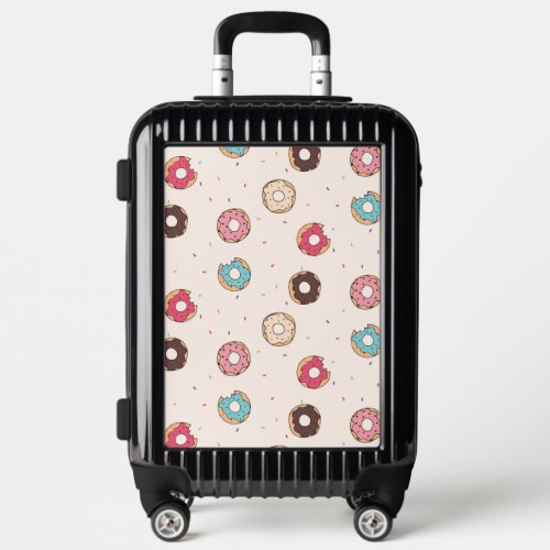 Sugar Sweet Donut Pattern Luggage