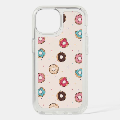 Sugar Sweet Donut Pattern iPhone 15 Case