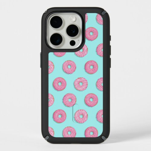 Sugar Sweet Pink Glazed Donuts iPhone 15 Pro Case
