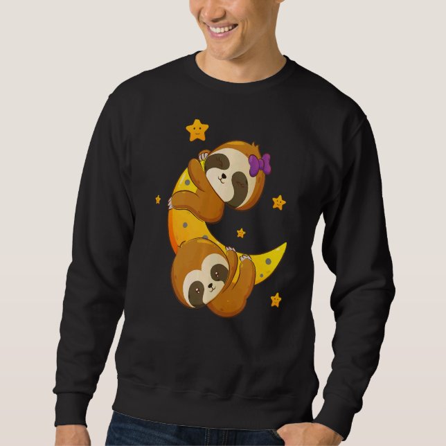 Sugar Sweet Sloth   Sweatshirt (Front)