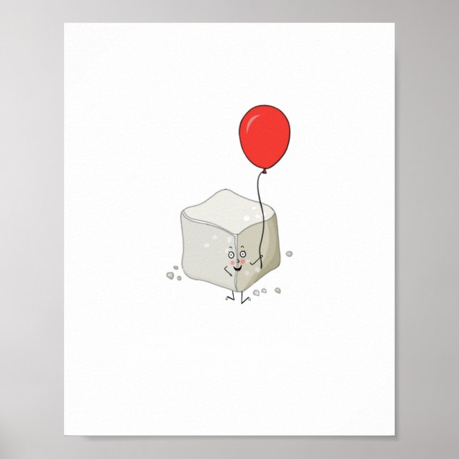 Sugar theme, sugar cube poster (Front)