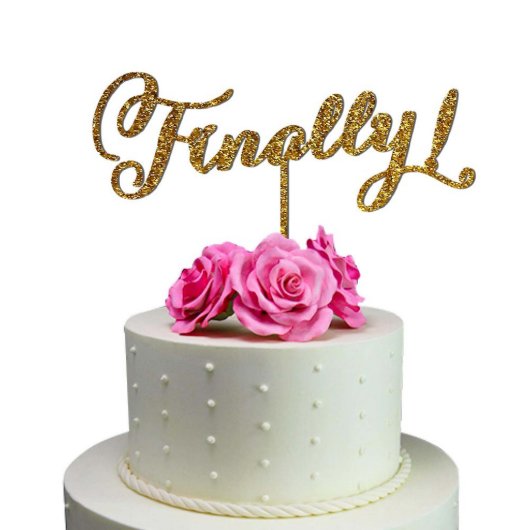 Sugar Yeti Brand Made in USA Cake Toppers Finally (Front)