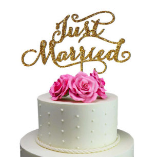 Sugar Yeti Made Wedding Cake Topper Just Maried